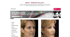 Desktop Screenshot of bestdermatology.org